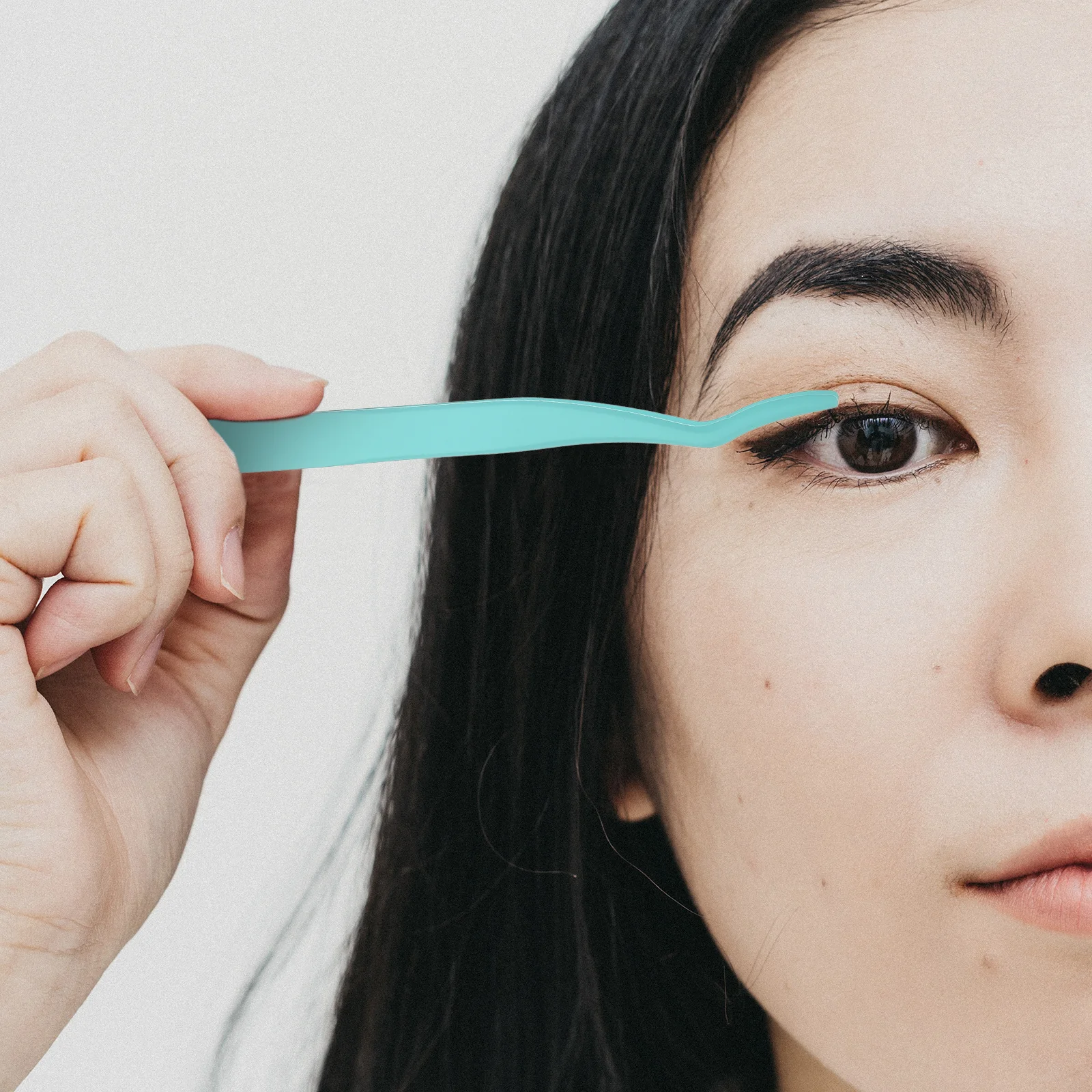 Ensemble de tondeuses à cils en acier inoxydable, pincettes de qualité supérieure, applicateur de faux-cils, outil professionnel d'extension de cils, 3 pièces