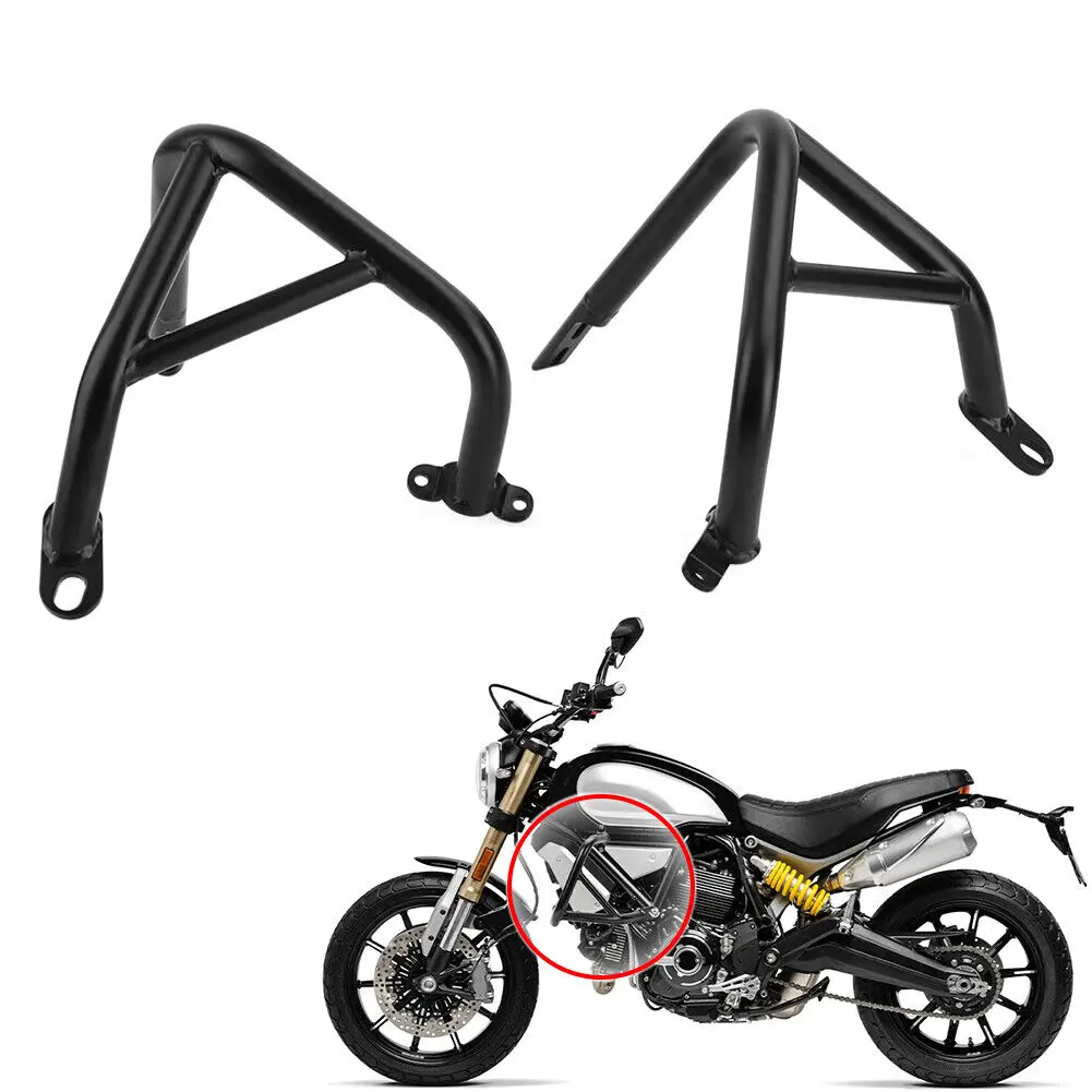 Front Engine Guard Highway Crash Bar For Ducati Scrambler 800 2015-2022