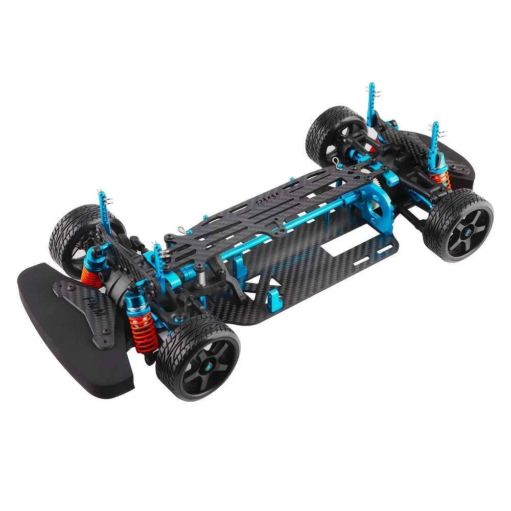 Carbon RC Chassis Shaft Drive Touring Car Body Frame Kit for 1/10 Tamiya TT01 Upgrades