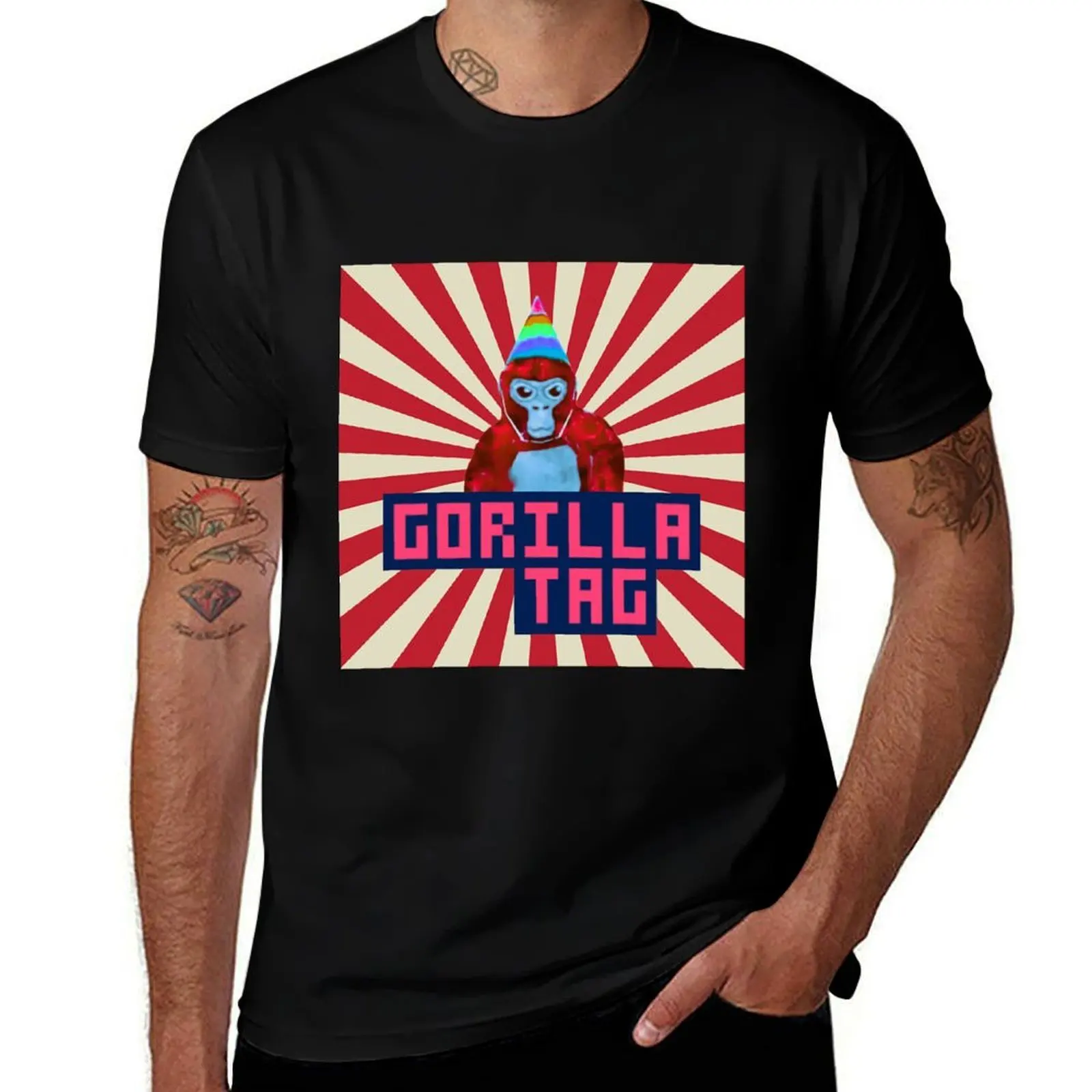 Gorilla Tag Birthday Blitz 7 T-Shirt Holiday Lightweight T-Shirt