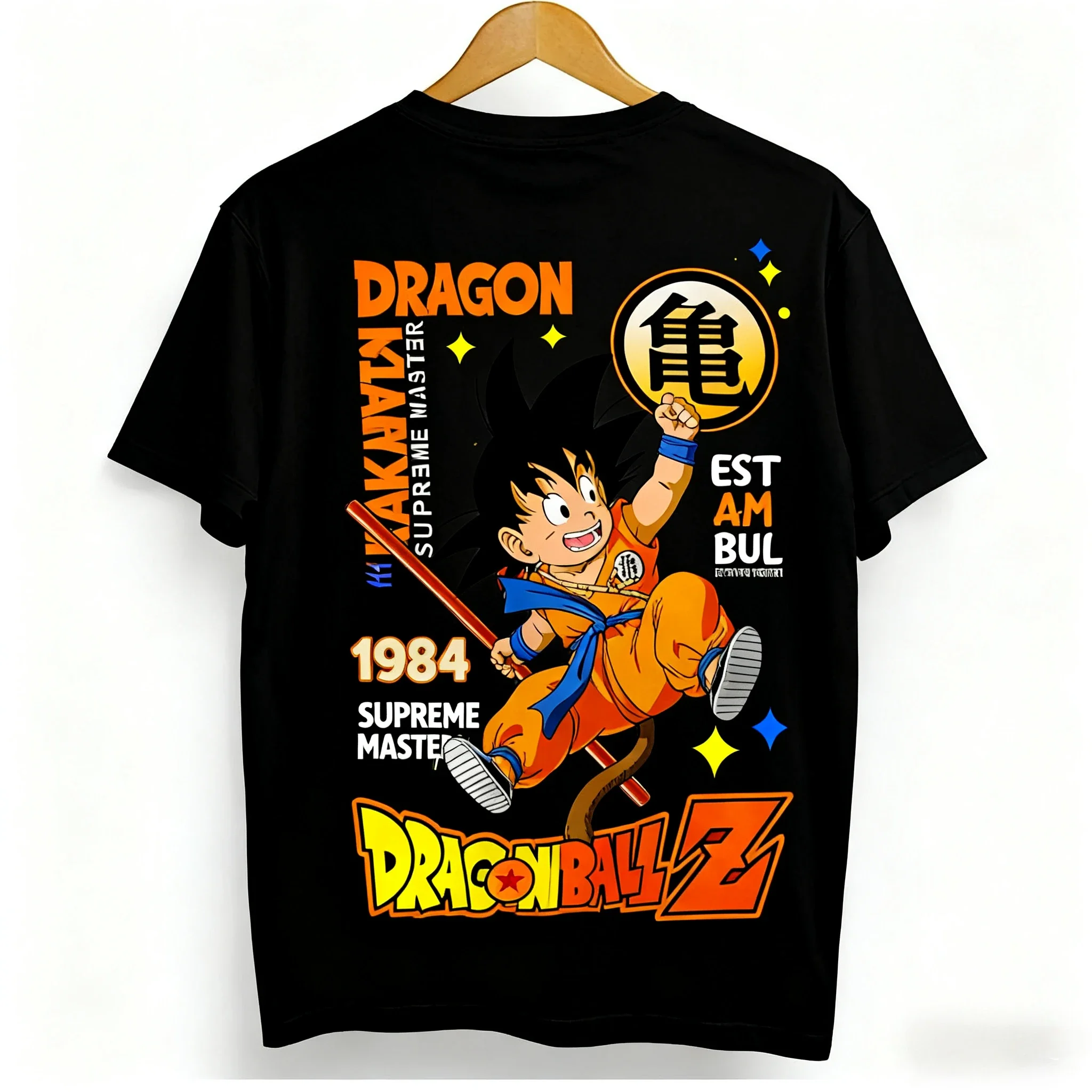 

Japanese Anime Shirt "The Blade of Ghosts" Trendy Casual Small Butterfly Clothes Rattan Printed T-shirt Clothing Shashiro Round