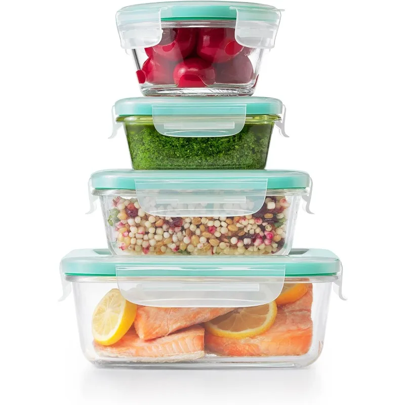 Good Grips Smart Seal , 12 Piece Glass Container Set