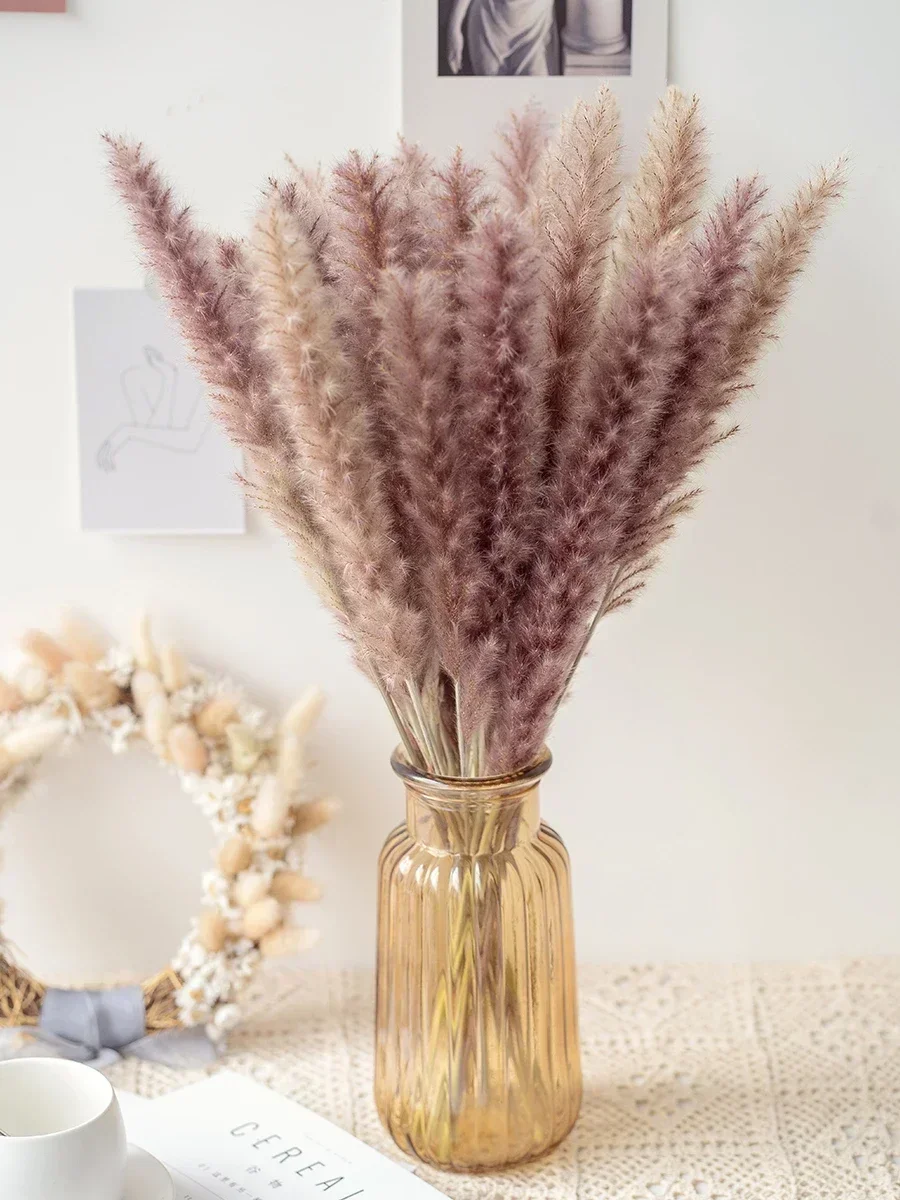 

Natural Dried flowers Nordic home decor eternal reed plant bouquet living room decoration wedding decoration accessories