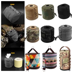 Outdoor Camping Tissue Box Holder Waterproof Napkin Paper Tissue Storage Bag Portable Travel Toilet Paper Tissue Case Holder