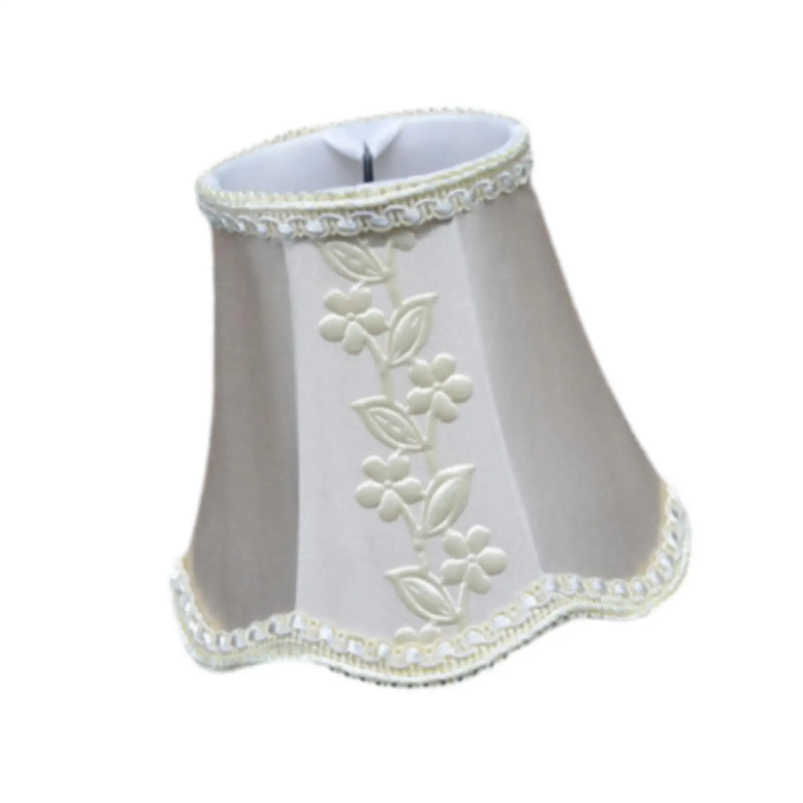 

Тканевый абажур для люстры, сменный чехол для настенного светильника, элегантное украшение ручной работы для декора в стиле фермерского дома, чехол для подвесного светильника