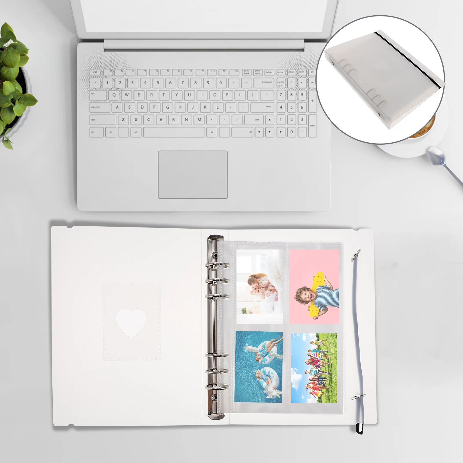 

A5 Photo Album Binder Diy Scrapbooking Travel Album For Pictures Postcard Storage Plastic Ring Binder Home Supplies Gift