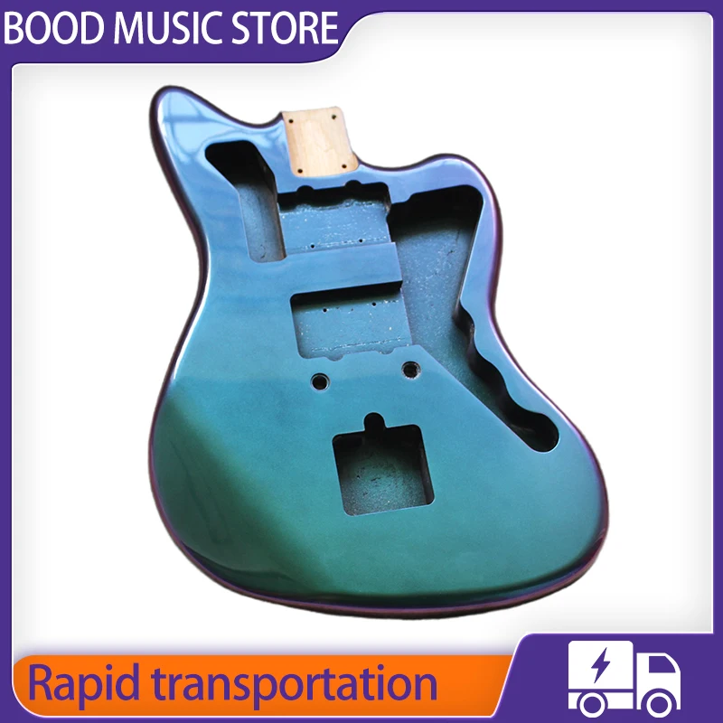 Green Super Chameleon Jazmaste Electric Guitar Alder Body for Fend guitar