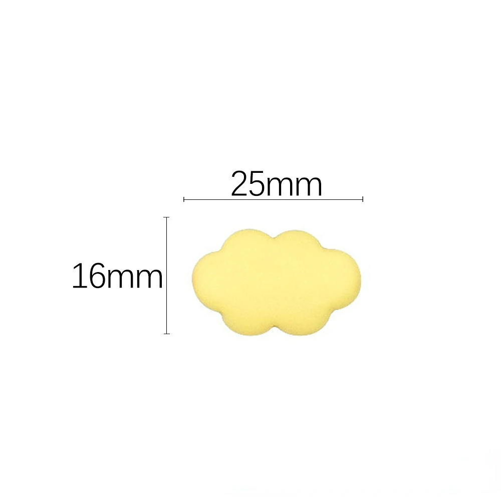 kawaii 10pcs resin cloud Charms Flatback Scrapbooking Material Figures Crafts Cabochon diy jewelry phone Accessories decoration