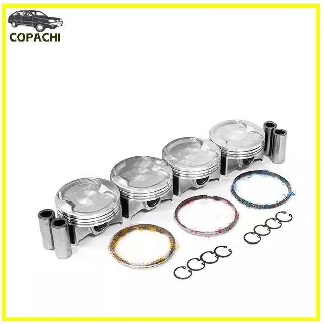 4pcs 13010RAAA00 13010RAAA01 Engine Piston Set For 03-06 Honda Accord Element 2.4L K24A4 Car Accessories Part Replacement