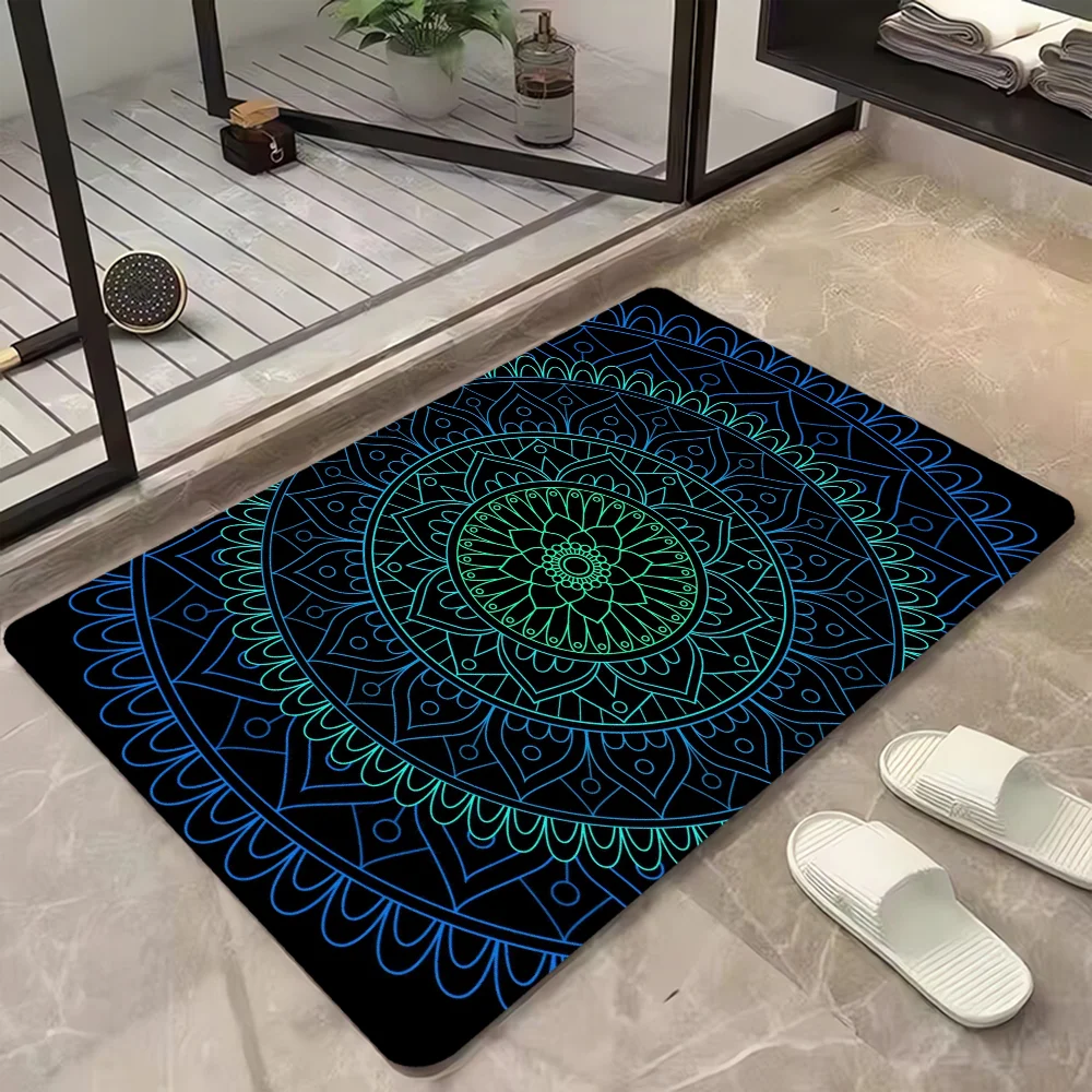 Things to the House Entrance Mat for Hallway on the Floor Mandala Cute Room Decor Kitchen Rugs Doormat Outdoor Rug Carpets Home