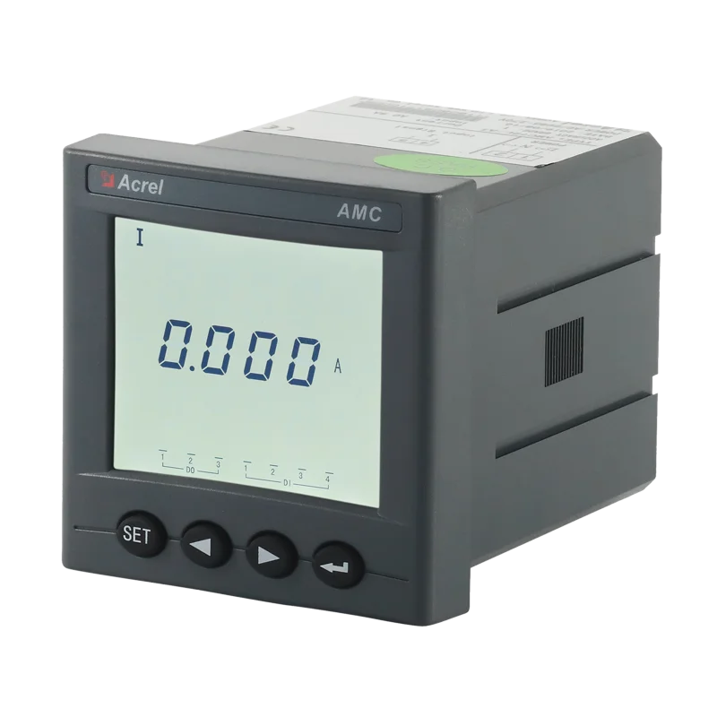 Acrel Single Phase AC Smart Power Analyzer AMC72L-E/KC  5A Input Multifunction Panel Mounted Meter for Building Power Monitoring