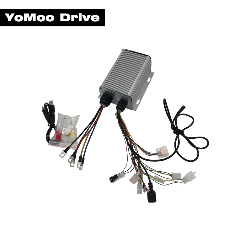 

Sabvoton SVMC7245-H6 NO.2 Protocol Version 36V/48V/60V/72V 45A 1KW BLDC Motor Controller For E-Scooter