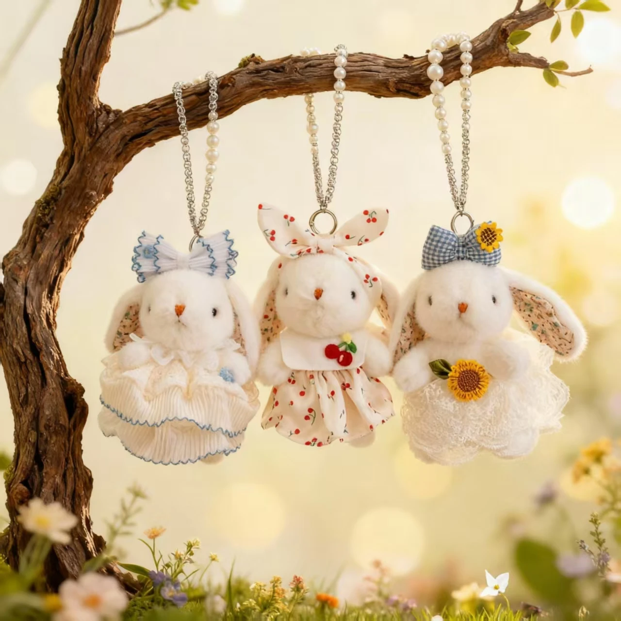 

Милый кролик, плюшевый брелок, кулон, игрушка, кукла, мягкий приятный подарок, милая маленькая кукла