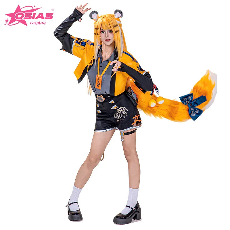 

OSIAS Ju Fufu Cosplay Costume Set Ju Fufu wig Ju Fufu shoes