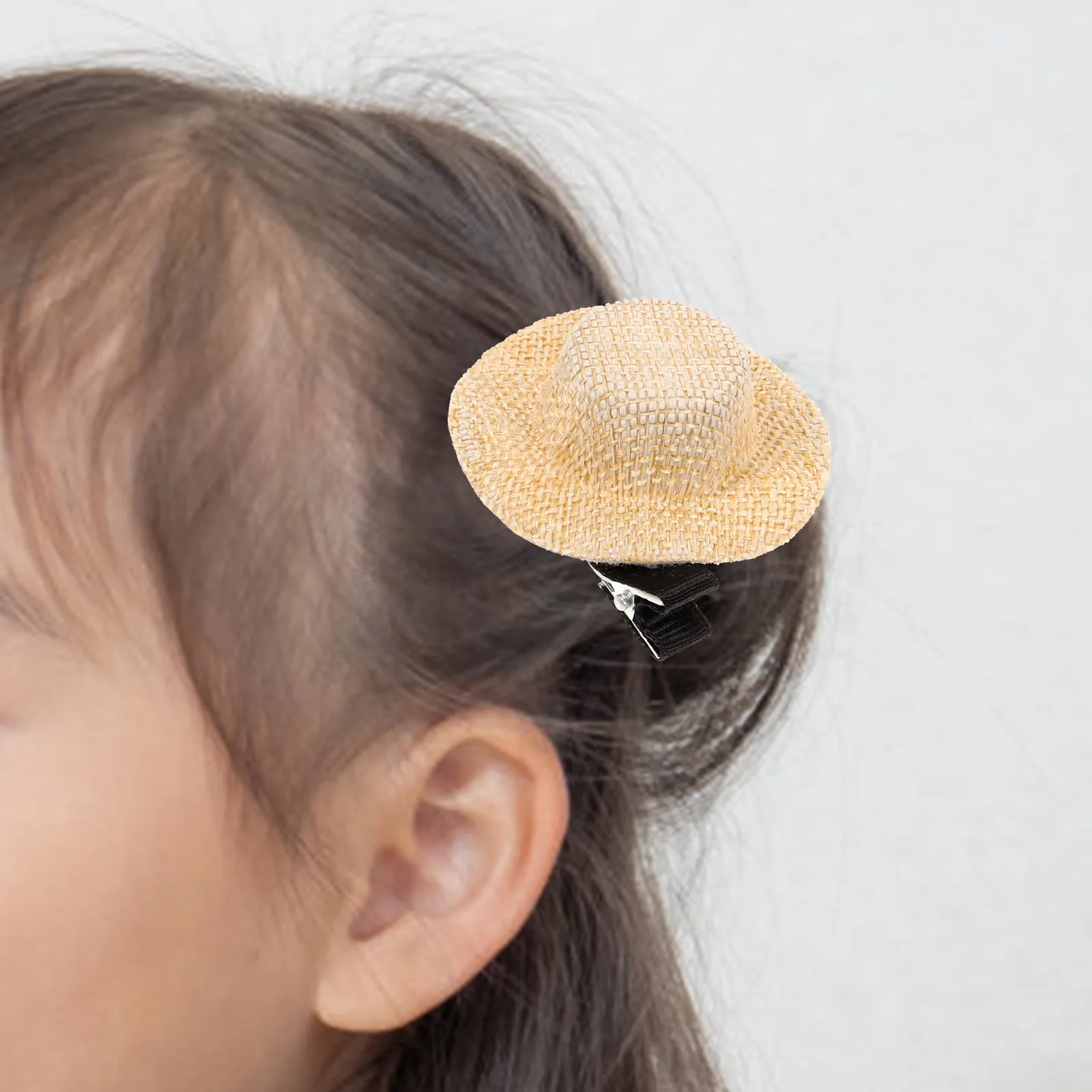 

Набор из 5 миниатюрных заколок для волос в виде шляпок, красивые заколки для девочек, для праздников, вечеринок, свадеб и повседневных образов