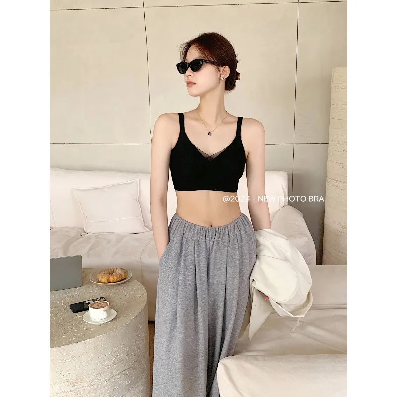 حمالة صدر أوروبية لاسلكية لرفع الصدر الصغير ودعم Bralette بدون سلك داخلي، حمالة صدر مريحة مضادة للترهل للنساء لخريف وشتاء