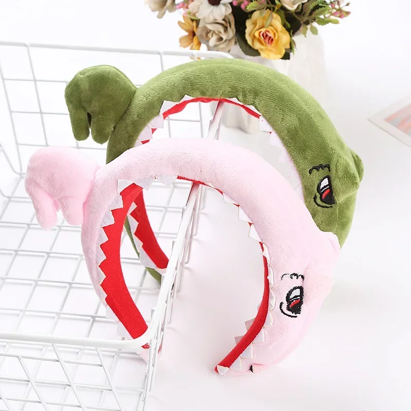 Children's Day Ocean Style Decorative Hat Hairpin Crocodile Cartoon Shark Cute Headwear Festival Party Decoration Funny Hat view 3