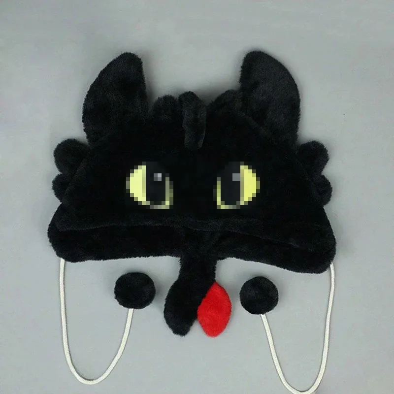 CyWomen الرجال التنين قبعة ليلة الغضب ضوء الغضب قبعات العصرية القطن أفخم الدافئة إيرفلاب قبعة الكبار القبعات تأثيري اكسسوارات الدعامة