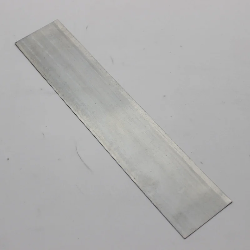 Pure Zinc Sheet Anode For Plating Kit Jewelry Making 0.5x50x250mm