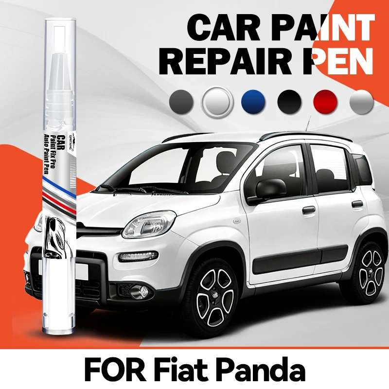 Für Fiat Panda 141 312 1980-2025 Autolackstift Acrylfarben Autoreparatur-Lackstift Auto-Detailing-Werkzeuge