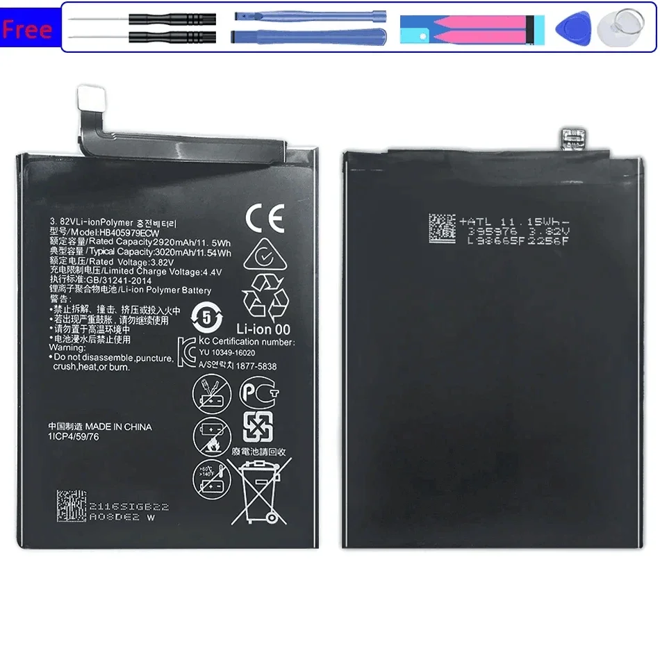 

HB405979ECW Battery For Huawei Y5 2019 AMN-LX1 LX9 L21 L29 for Honor 8S KSE-LX9 KSA-LX9 ksa-al00 5.71" + Tools