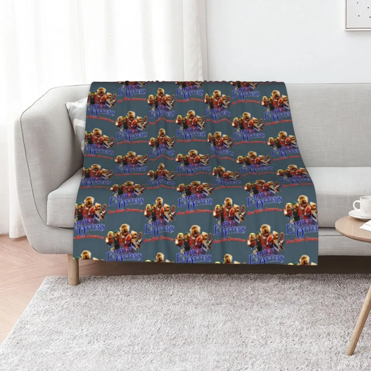 Emmet Otters Jug Band Christmas Throw Blanket Lightweight Warm Blanket for Travel Camping