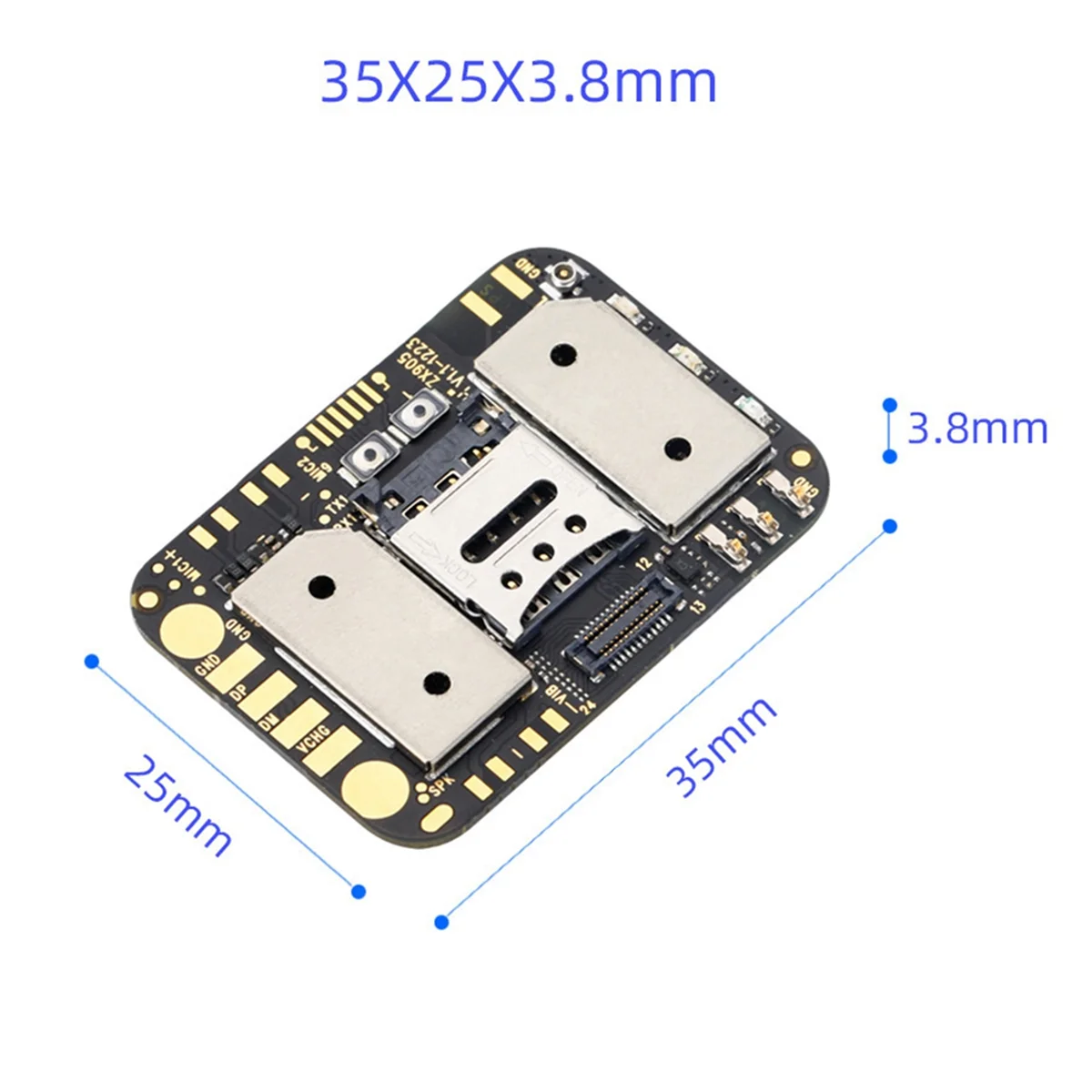 Y06A ZX905 Mini GPS Tracker 4G Chip Module LTE CAT-1 Tracking PCBA GPS Module Board Anti-Lost GPS Track Monitor for Car