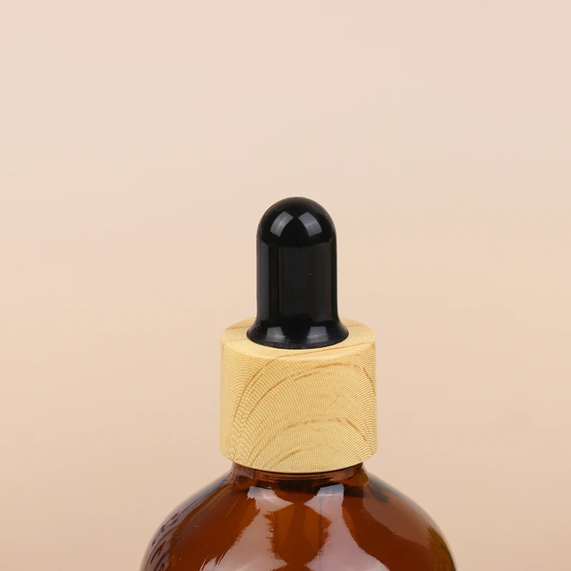 Bottiglia per pipetta liquida Bottiglie riutilizzabili Bottiglie contagocce da viaggio da 5 ml-100 ml con reagente in scala Goccia per gli occhi Aromaterapia in vetro ambrato