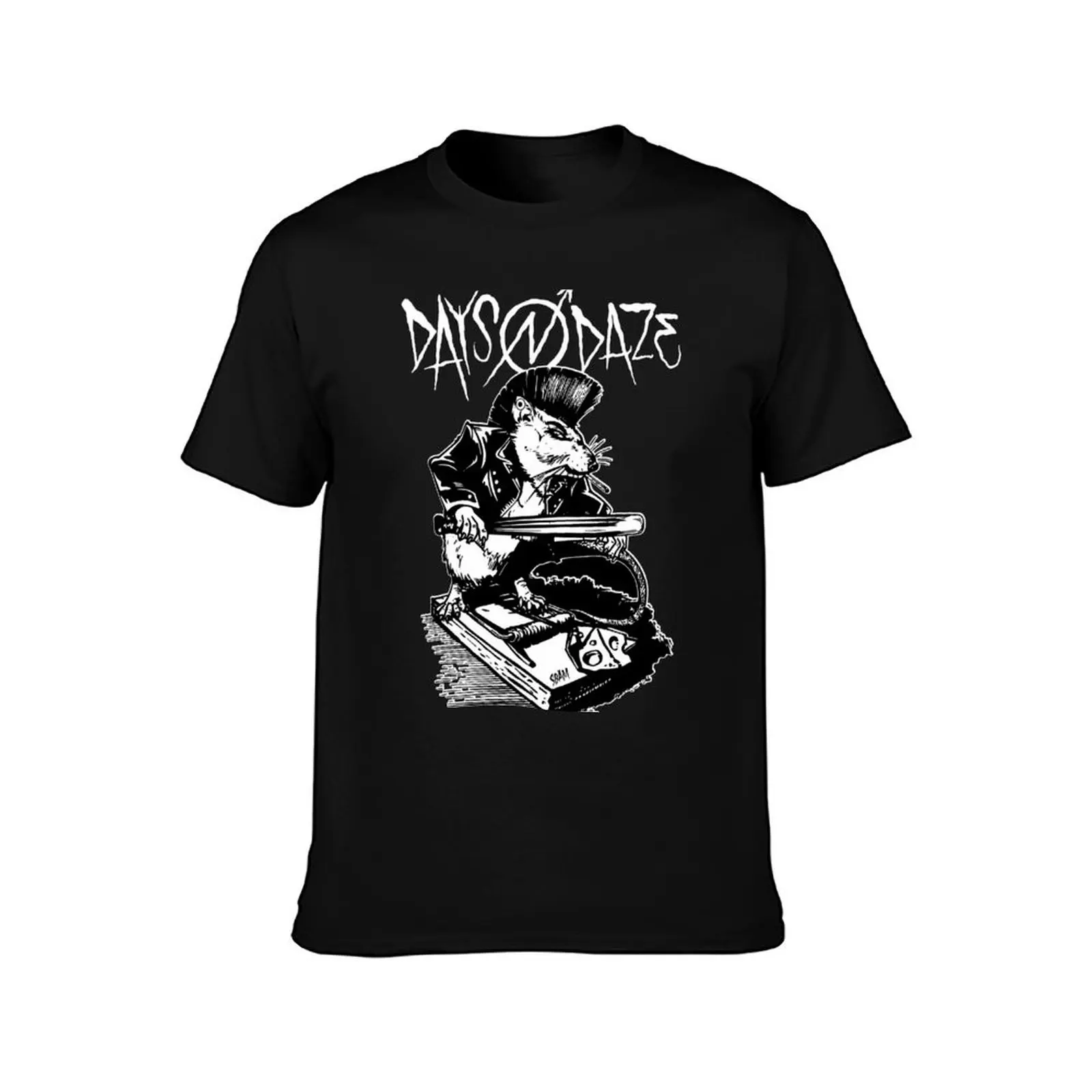 Days N Daze Rat Trap T-Shirt t shirt man casual T-Shirt