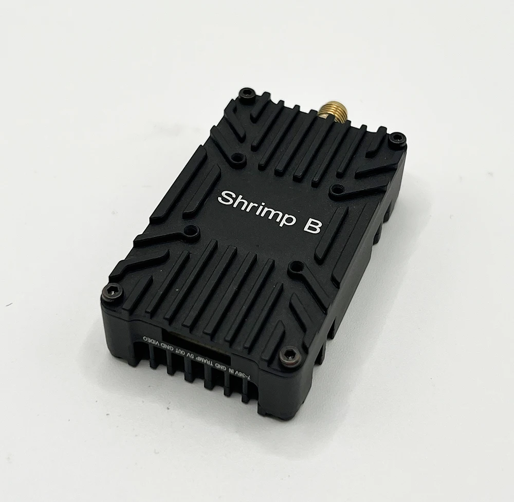 Shrimp B 5.8G 10W FPV Video Transmitter 4.9-6.0GHz Long Range Drone VTX for First-Person View Gaming