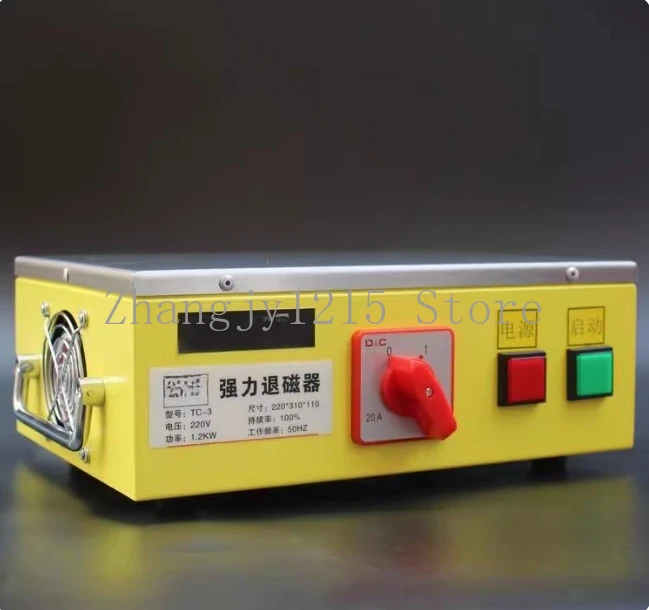 High Power Powerful Desktop Demagnetizer TC-3/4 Metal Mold Plane Demagnetizer Copper Wire
