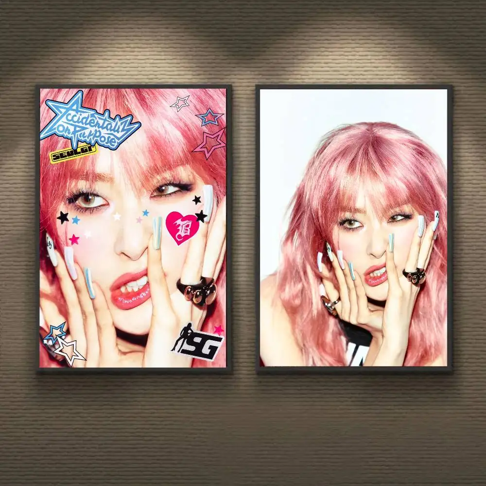 B-Bear S-Seul Gi ملصق فني ذاتي اللصق مقاوم للماء ورق ملصق مقهى بار غرفة النوم جدار ديكور #5