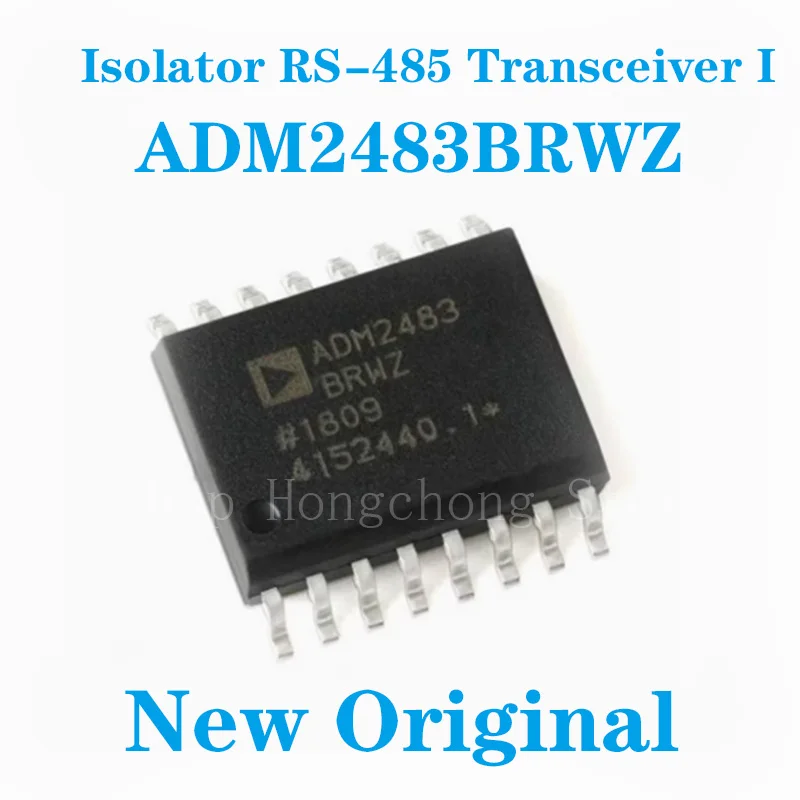

New Original ADM2483BRWZ-REEL ADM2483BRWZ ADM2483 Isolator RS-485 Transceiver l Single Transmitter/Receiver SOP16 ic chip 10pcs