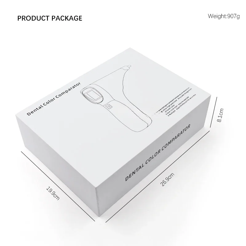 Odonto sem Galantia ทันตกรรมเครื่องเปรียบเทียบสีฟันโฟโตอิเล็กทริค Digital Shade Guide Corrector ความแม่นยําสูง