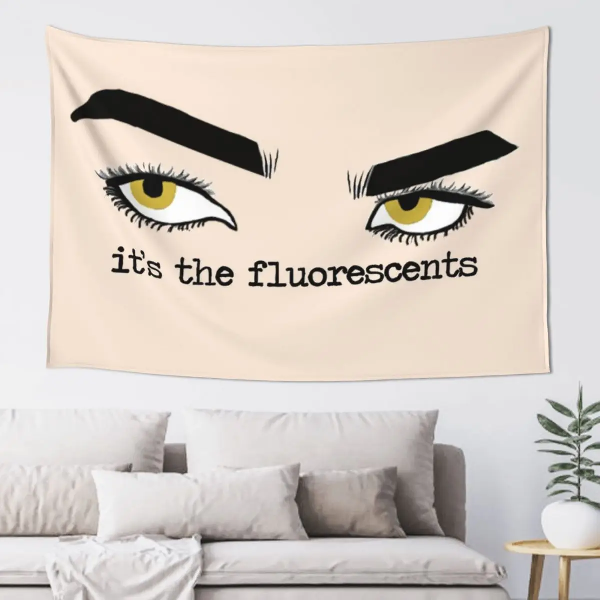 

It's the fluorescents Twilight Tapestry House Decoration Aesthetic Room Decor Wall Carpet Wall Hangings Decoration Tapestry
