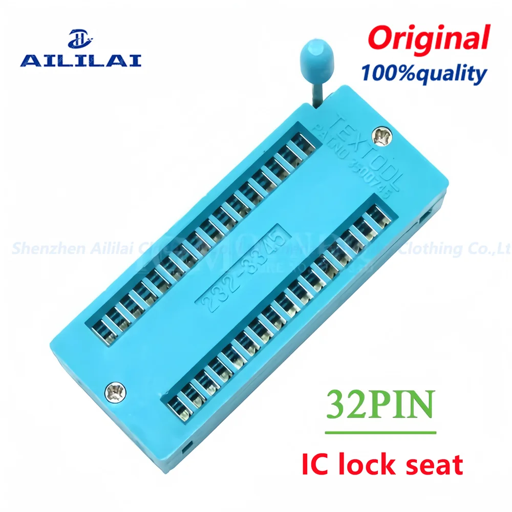 1pcs IC lock seat zif socket Test Universal zif sockets 14Pin/16Pin/18Pin/20Pin/24Pin/28Pin/40Pin 14P/16P/18P/20P/24/28/40P