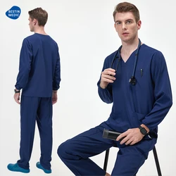 UltraAir™Çabuk kuru hemşirelik üniformaları 4-way streç tıbbi scscsağlık hemşire doktor hastane diş pediatrik giyim S11