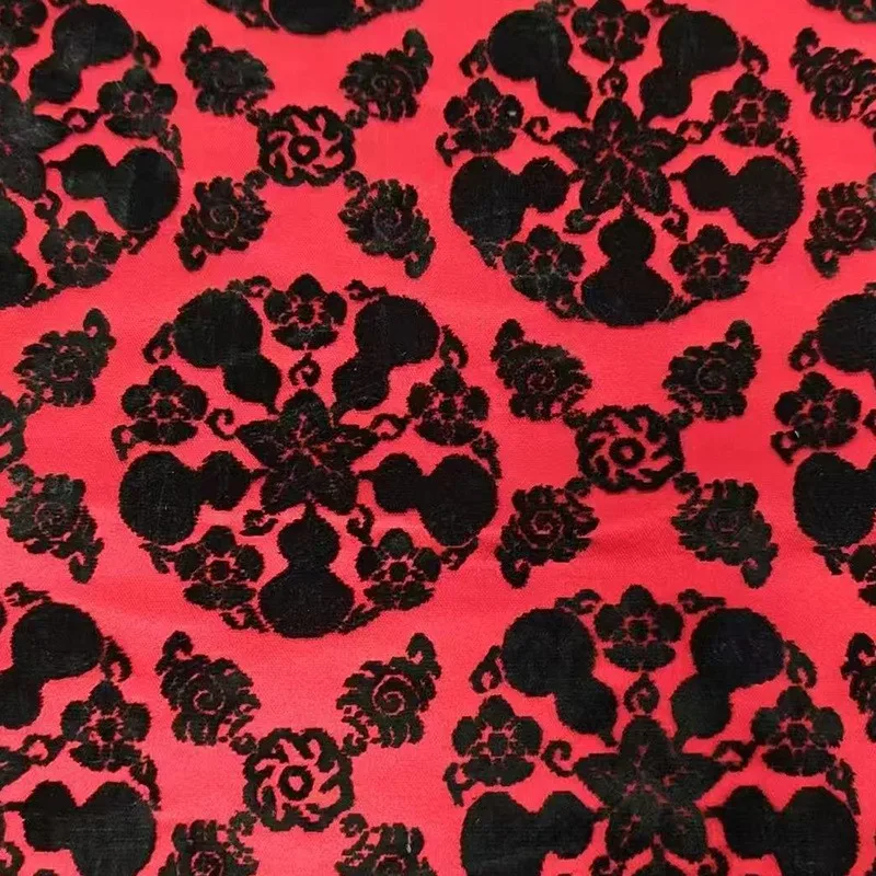 

All-silk velvet fabric Chinese-style Zhangzhou new and skirt
