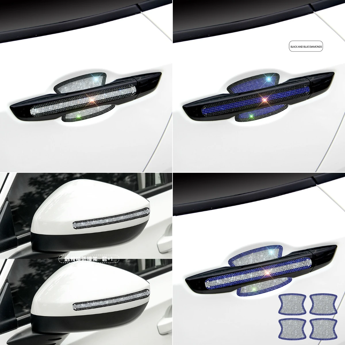 

Door Bowl Handle Protector Stickers Accessories Car For Buick Enclave Encore Envision Regal LaCrosse Cascada Verano Lucerne Rend