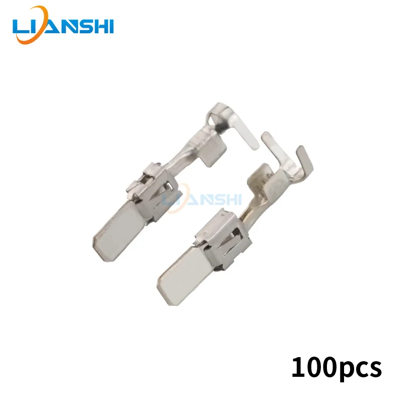 

100pcs 1-968050-1 for Volkswagen Audi wire harness terminal four valve pin insert DJ6116-6.3C