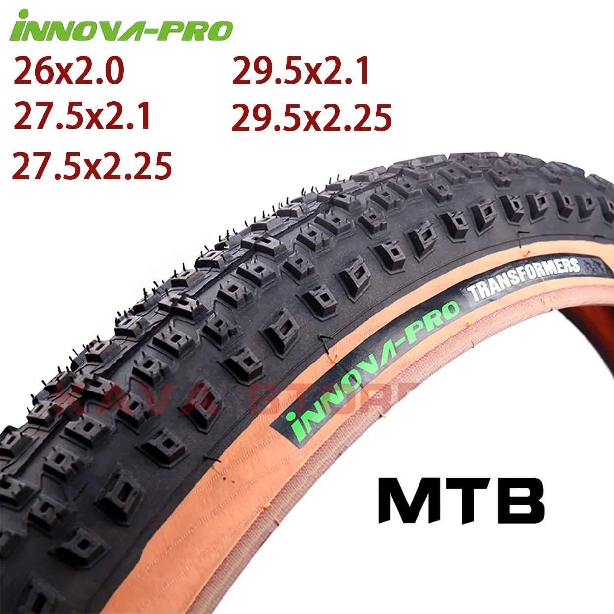 Innova Bicycle Tire 26*2.0 27.5*2.25 60TPI MTB Mountain Bike Tires 27.5*2.1 29*2.1 Road Bike Tyre Ultra Ligth Anti Puncture