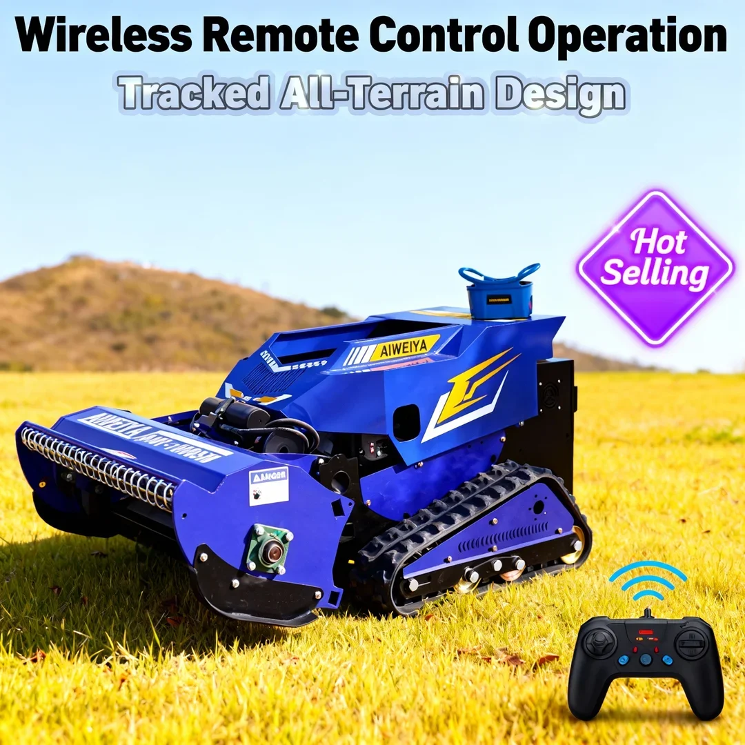 

Customized Smart Grass Cutter Machine - Quick New Order Remote Control Robot Flail Lawn Mower