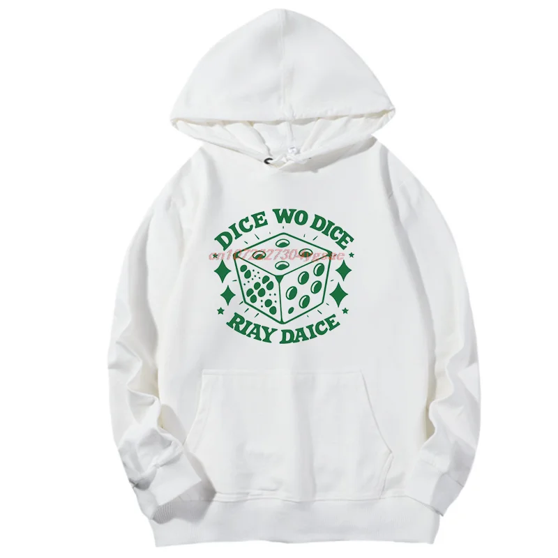 

Свитшоты с капюшоном Dice Retro Funny Graphic, весенне-осенние хлопковые пуловеры, спортивные толстовки с длинными рукавами и принтом
