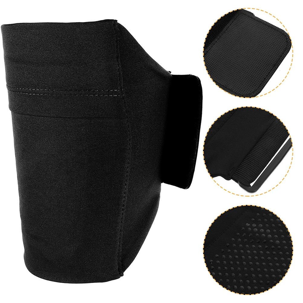 2pcs Adjustable Phone Leg Pouch for 5-7.5 Inch Smartphones Breathable Non Slip Running Holder Sport Waist Bag Fitness Ankle
