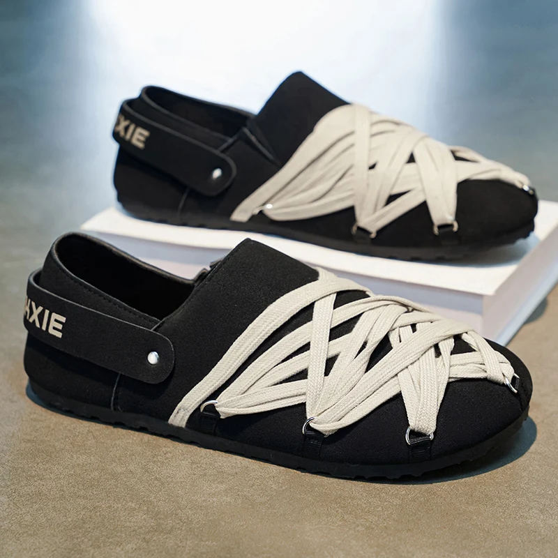 

Slip On Man Sneakers 2026 Summer Men's Casual Shoes Fashion Light Footwear Wear-resistant Anti Slip Rubber Outsole Male Footwear