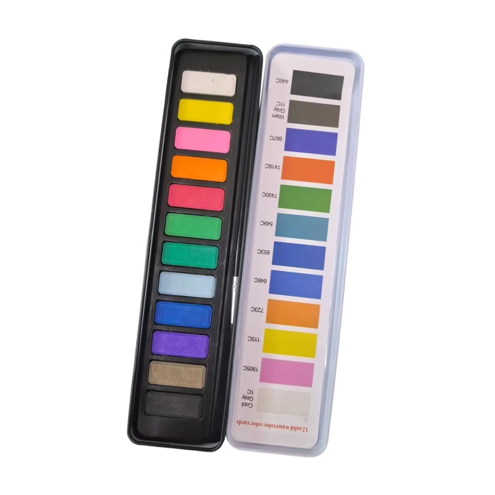 

Watercolor Paint Brush Set Water Colors Paint Set 12 Color Watercolor Painting Kit for Coloring Teens Girls Boys Students