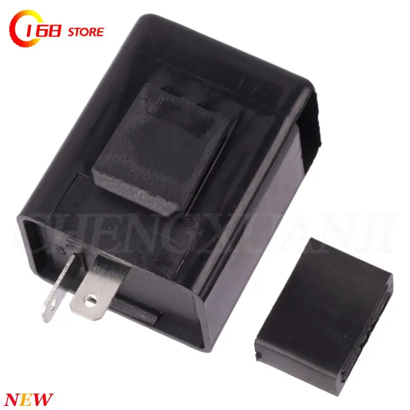 

Светодиодное реле мигалки для мотоцикла, 12 В, регулируемая скорость, 2-контактное светодиодное электронное реле мигалки для мотоцикла, прямая замена указателя поворота