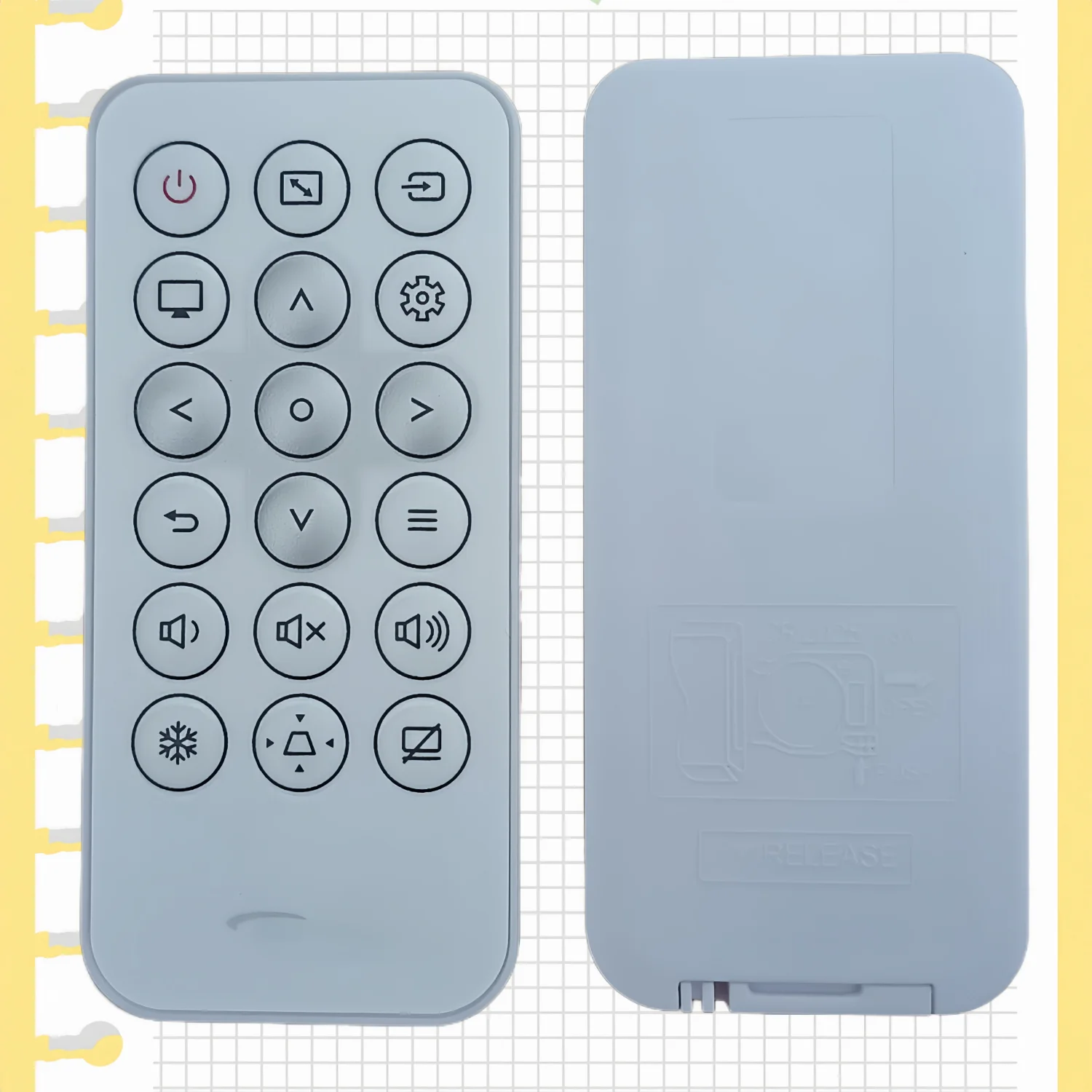 Tlcommande pour projecteurs Optoma UHZ35ST GT2000HDR GT2100HDR GT3500HDR HZ40HDR ZX350e ZW350ST ZX350ST ZH450 ZH450ST ZH350