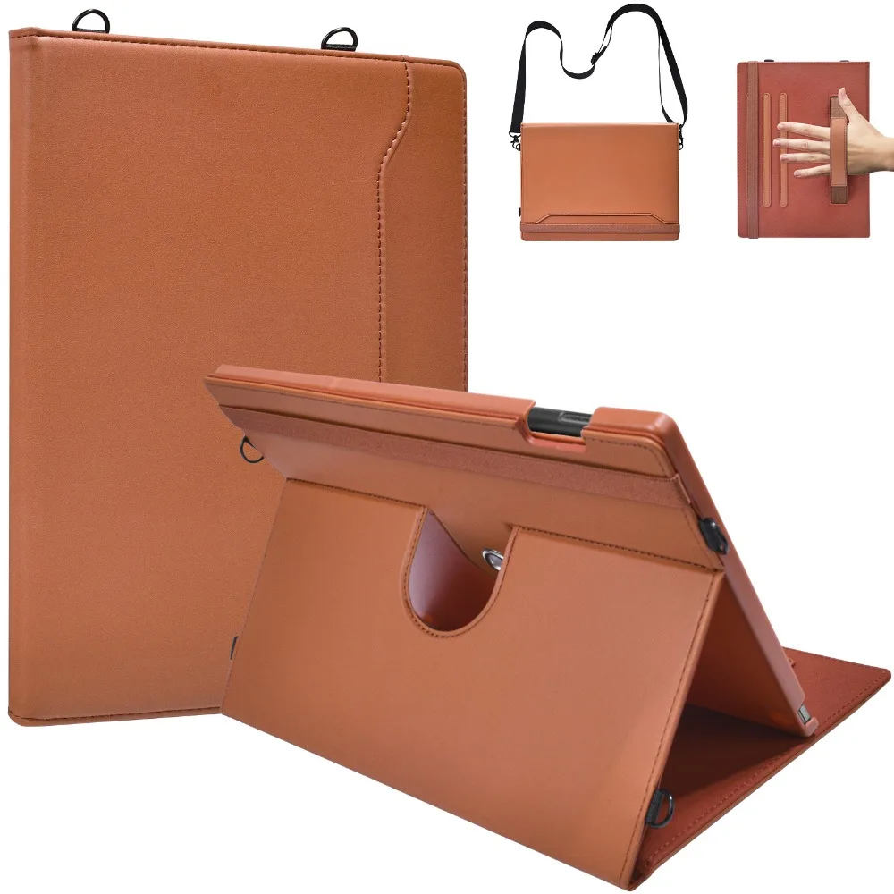 

Auto Wake/Sleep 11.8 Inch E-Reader Stand Case Multi-angles with Shoulder Strap Folio Funda for reMarkable Paper Pro