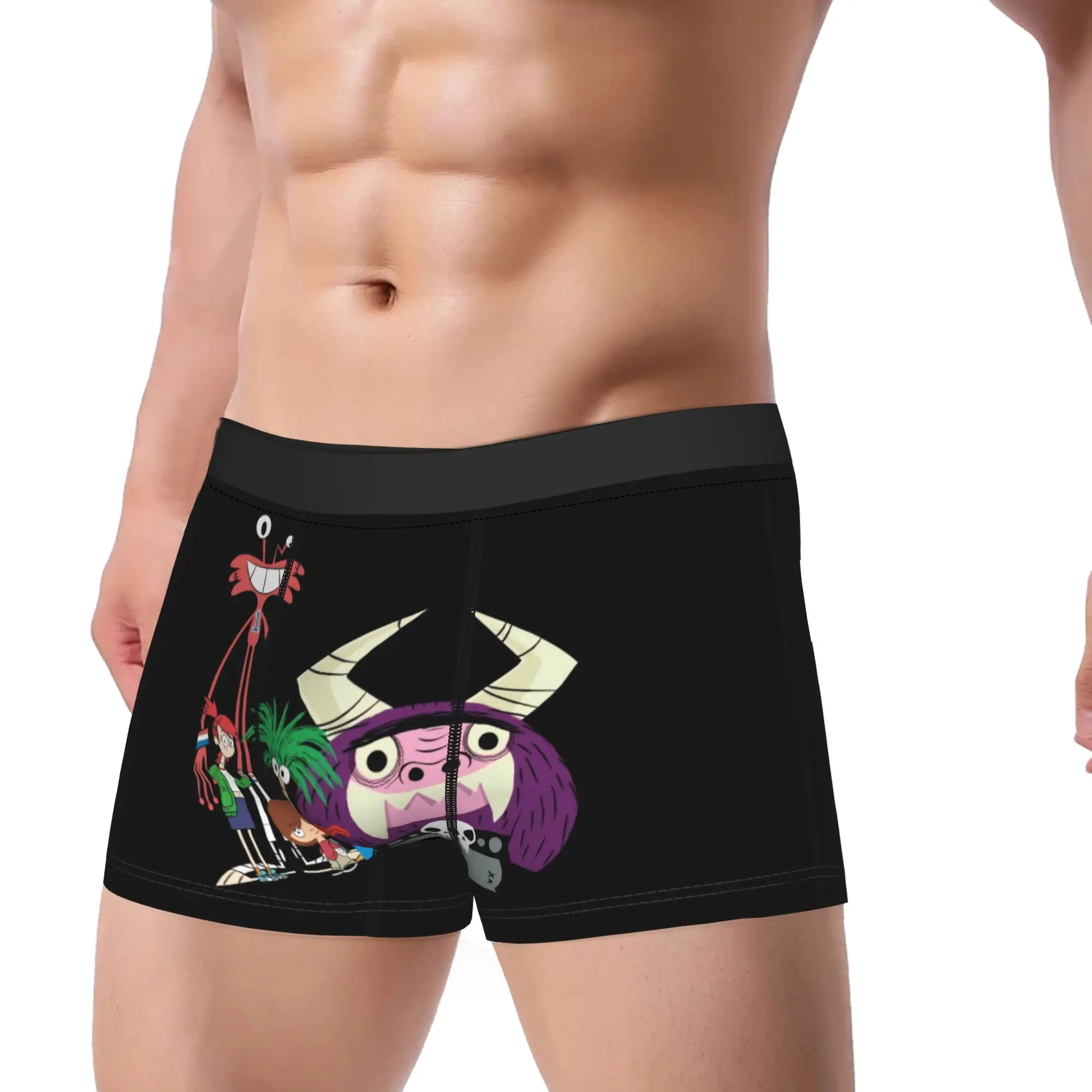 Fosters Home for Imaginary Friends Underpants Breathbale Panties Men's Underwear  Comfortable Shorts Boxer Briefs